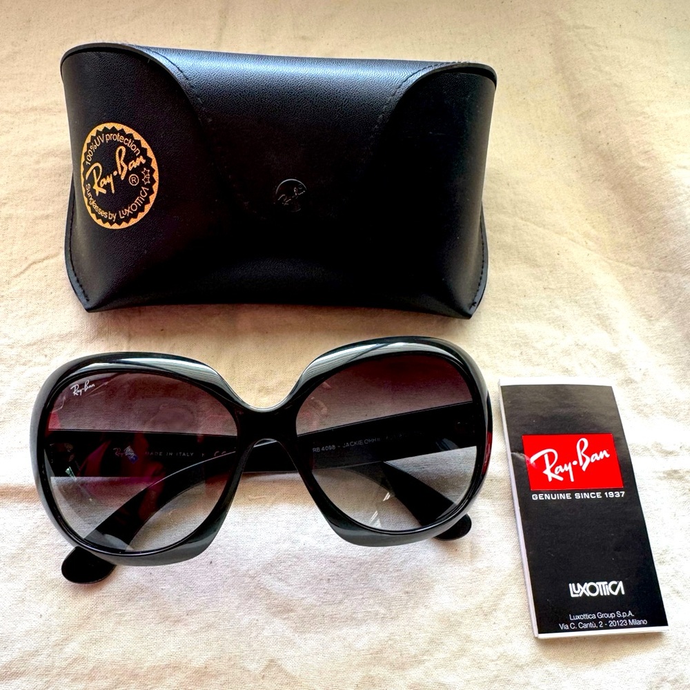 RayBan Jackie Ohh, black sunglasses for Women